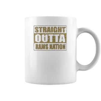 Expression Straight Outta Rams Nation Football Mens Coffee Mug | Favorety