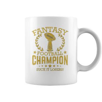 Fantasy Football Funny Champ Champion Draft Coffee Mug | Favorety DE