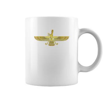 Farvahar Faravahar Farohar Farsi Persian Iranian Coffee Mug | Favorety CA