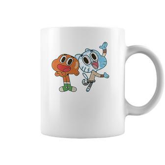 Fifth Sun Girls The Amazing World Of Gumball Darwin And Gumball Grin Coffee Mug | Favorety CA