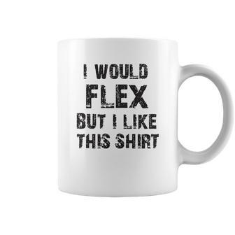 I Would Flex Nobody Cares Christmas Coffee Mug | Favorety CA