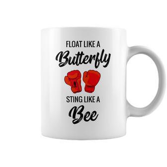 Float Like A Butterfly Sting Like A Bee Boxing Coffee Mug | Favorety DE