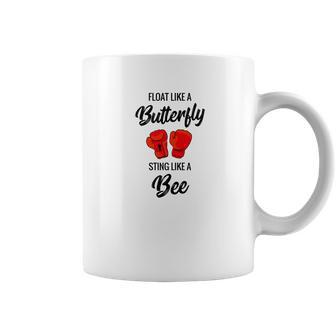 Float Like A Butterfly Sting Like A Bee Boxing Tee Coffee Mug | Favorety AU