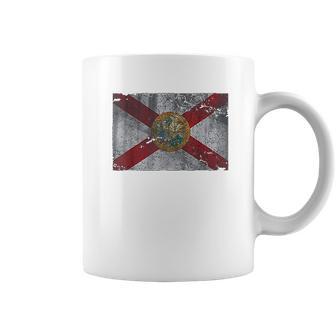 Florida Flag Vintage Fade Coffee Mug | Favorety