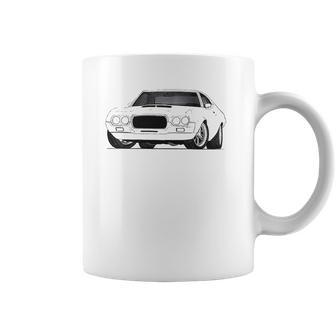 Ford Torino 1972 White Car Coffee Mug | Favorety AU