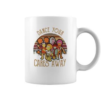 Fraggle Rock Dance Your Cares Away Sunset Coffee Mug | Favorety AU