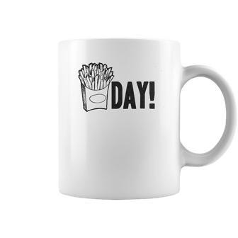 Fry Day Friday Funny Fast Food French Fry Weekend Coffee Mug | Favorety