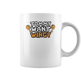 Funny Chicken Wing Tommy Want Wingy Coffee Mug | Favorety UK