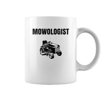 Funny Lawnmower Mowologist Landscaper Coffee Mug | Favorety DE