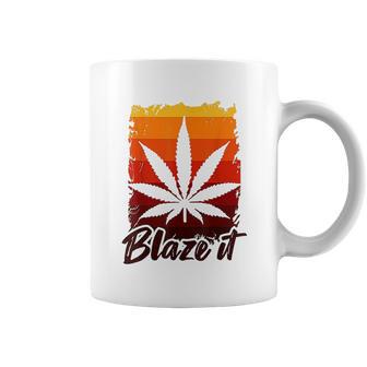 Funny Marijuana For Men Blaze It 420 Gift Coffee Mug | Favorety UK