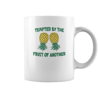 Funny Swinger Quote Upside Down Pineapple Phrase Slogan Coffee Mug | Favorety AU