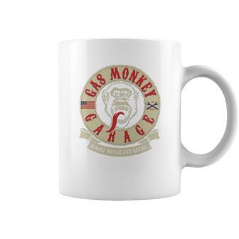 Gas Monkey Garage Blood Sweat And Beers American Flag Shirt Coffee Mug | Favorety CA