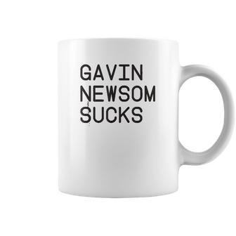 Gavin Newsom Sucks Coffee Mug | Favorety CA