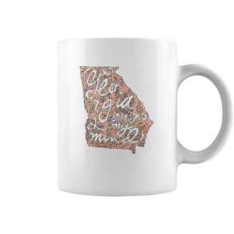 Georgia Peach State Atlanta Georgia On My Mind Coffee Mug | Favorety