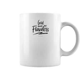 God Made Me Flawless By Bro Bear Blog Coffee Mug | Favorety