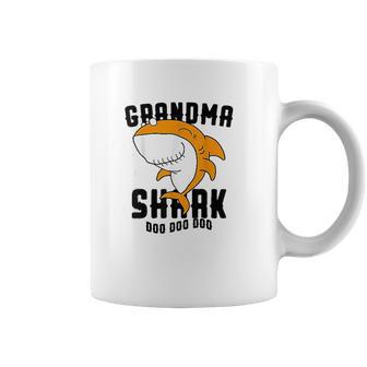 Grandma Shark For Mommy Grandmother Coffee Mug | Favorety AU