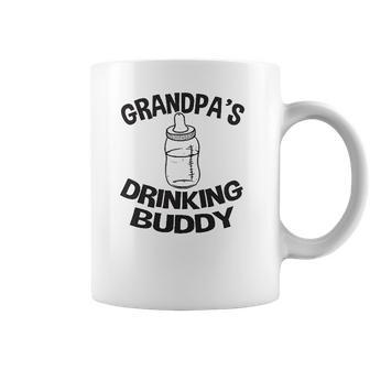 Grandpa Drinking Buddy Baby One Piece Coffee Mug | Favorety