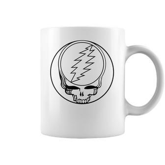 Grateful Dead Retro Line Art Coffee Mug | Favorety