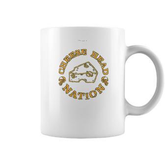 Green Bay Football Fans Cheese Head Nation Classic Coffee Mug | Favorety CA