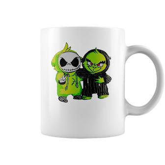 Grinch And Jack Skellington Coffee Mug | Favorety CA