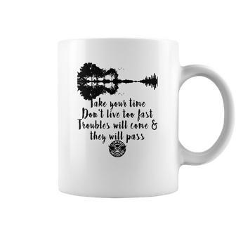 Guitar Lynyrd Skynyrd Take Your Time Don’T Live To Fast Coffee Mug | Favorety CA