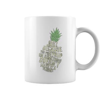 Gus And Spencer Funny Pineapple Coffee Mug | Favorety