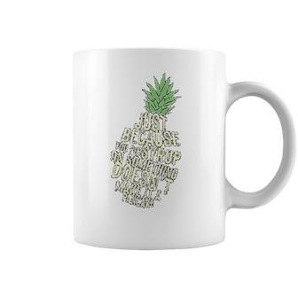 Gus And Spencer Funny Pineapple Psych Coffee Mug | Favorety UK