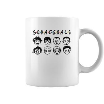 Haikyuu Squad Goals Funny Coffee Mug | Favorety DE