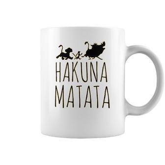 Hakuna Matata Women Funny Letter Print Casual Graphic Coffee Mug | Favorety