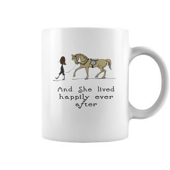 Happily Ever After Horse Equestrian Tee Coffee Mug | Favorety UK