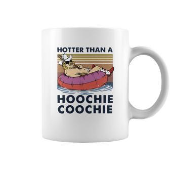 Hotter Than A Hoochie Coochie Vintage Shirt Coffee Mug | Favorety