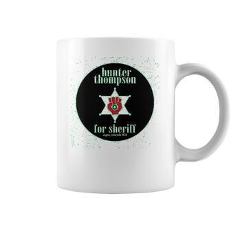 Hunter S Thompson For Sheriff Books Funny Costume Coffee Mug | Favorety DE