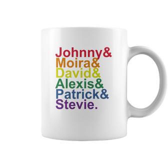 Johnny Moira David Alexis Patrick Stevie Pride Schitts Creek Classic Coffee Mug | Favorety DE