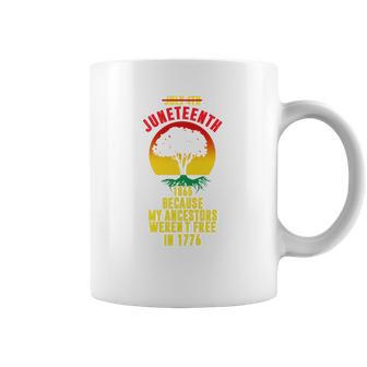 Juneteenth Flag Afro Freeish June 19 1865 Coffee Mug | Favorety