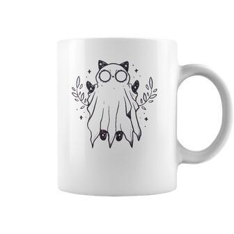 Kawaii Pastel Goth Art Creepy Cute Ghost Demon Halloween Coffee Mug | Favorety AU