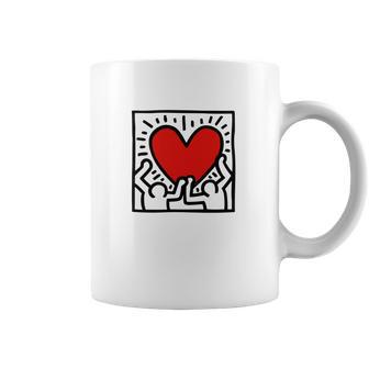 Keith Haring Heart Coffee Mug | Favorety AU