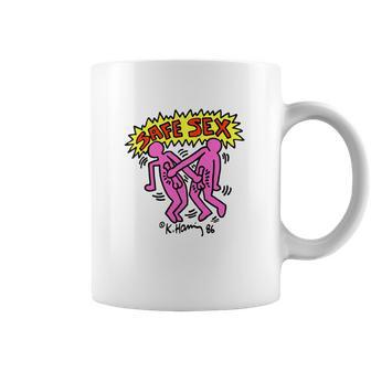 Keith Haring Safe Aids Instruction Coffee Mug | Favorety AU