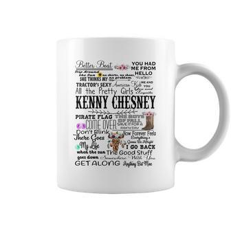 Kenny Chesney Lyrics Tshirt Raglan Music Lyrics Coffee Mug | Favorety