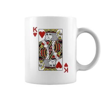 King Of Hearts Blackjack Cards Poker Coffee Mug | Favorety DE