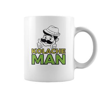 Kolache Man Czech Slovak Pastry Central Europe Design Coffee Mug | Favorety