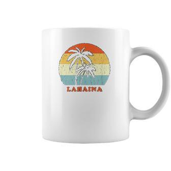 Lahaina Maui Vintage Sun Surf Throwback Vacation Coffee Mug | Favorety DE