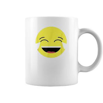 Laughing Tears Emojis Cute Happy Laugh Face Gift Coffee Mug | Favorety