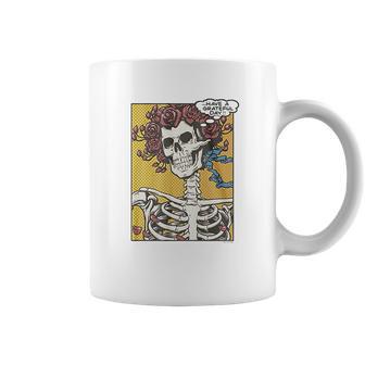 Liquid Blue Dead Pop Art Bertha Have A Grateful Ss Coffee Mug | Favorety UK