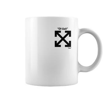 Logo Brand Off White Coffee Mug | Favorety UK