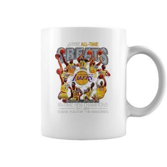 Los Angeles Lakers All Time 16 Time Nba Champions Coffee Mug | Favorety DE