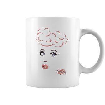 I Love Lucy 50S Tv Series Eyelashes Coffee Mug | Favorety DE