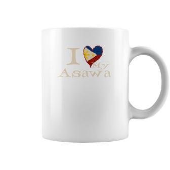 I Love My Pinay Wife Filipina American Asawa Wedding Coffee Mug | Favorety