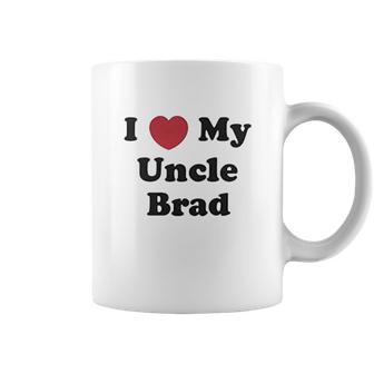 I Love My Uncle Brad Coffee Mug | Favorety CA