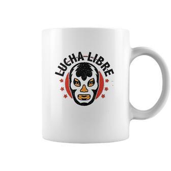 Lucha Libre Retro Mexican Wrestler Coffee Mug | Favorety UK