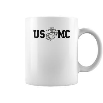 Lucky Ride Marine Corps Bull Dog Usmc Military Coffee Mug | Favorety